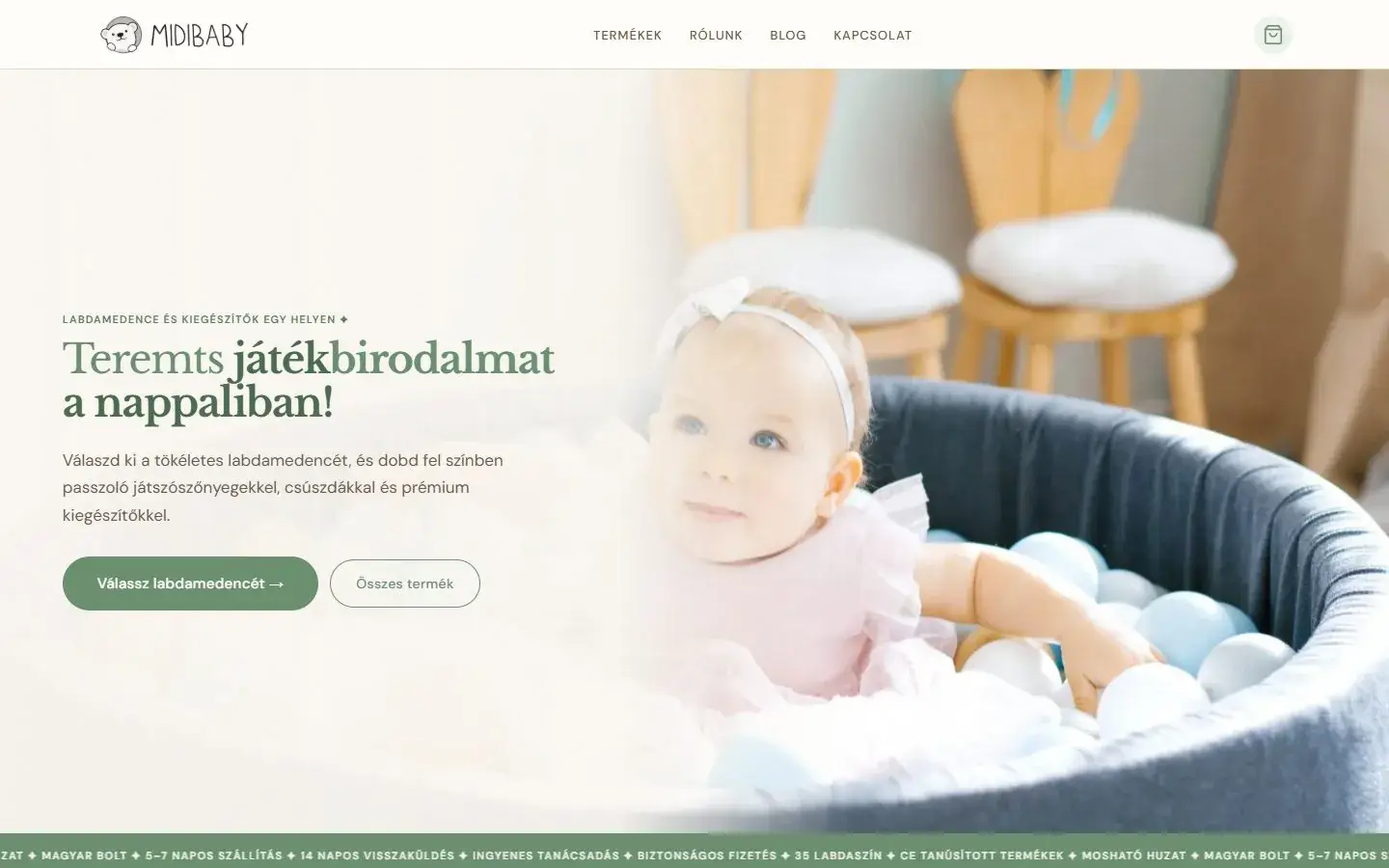 Labdamedence.hu weboldala most